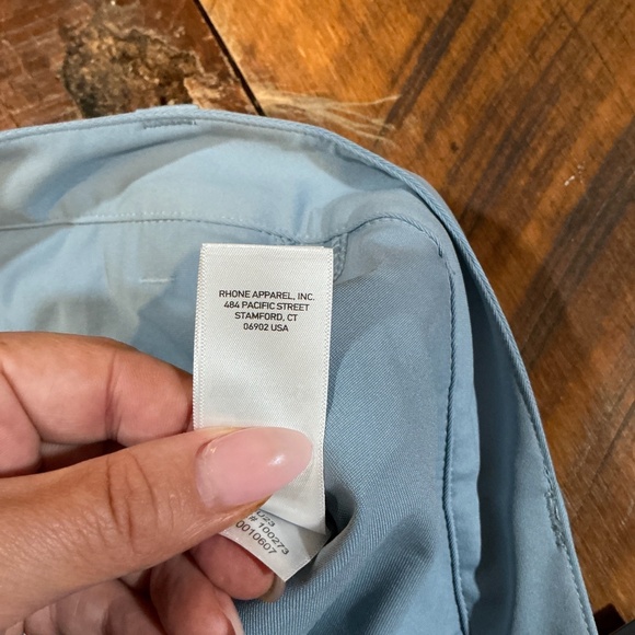 Rhone Commuter Shorts Light Blue – Men’s Size 30 NWT Performance Chino - Picture 7 of 14